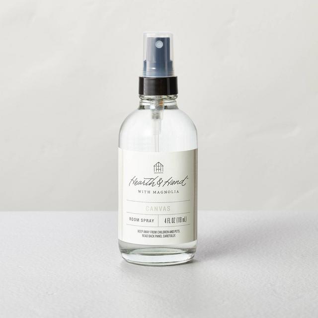 4 fl oz Canvas Refresher Room Spray - Hearth & Hand™ with Magnolia