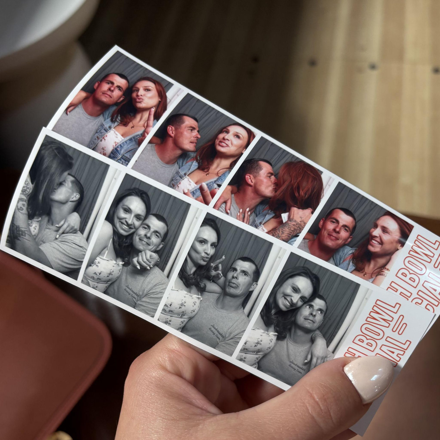 Photos from our first date.