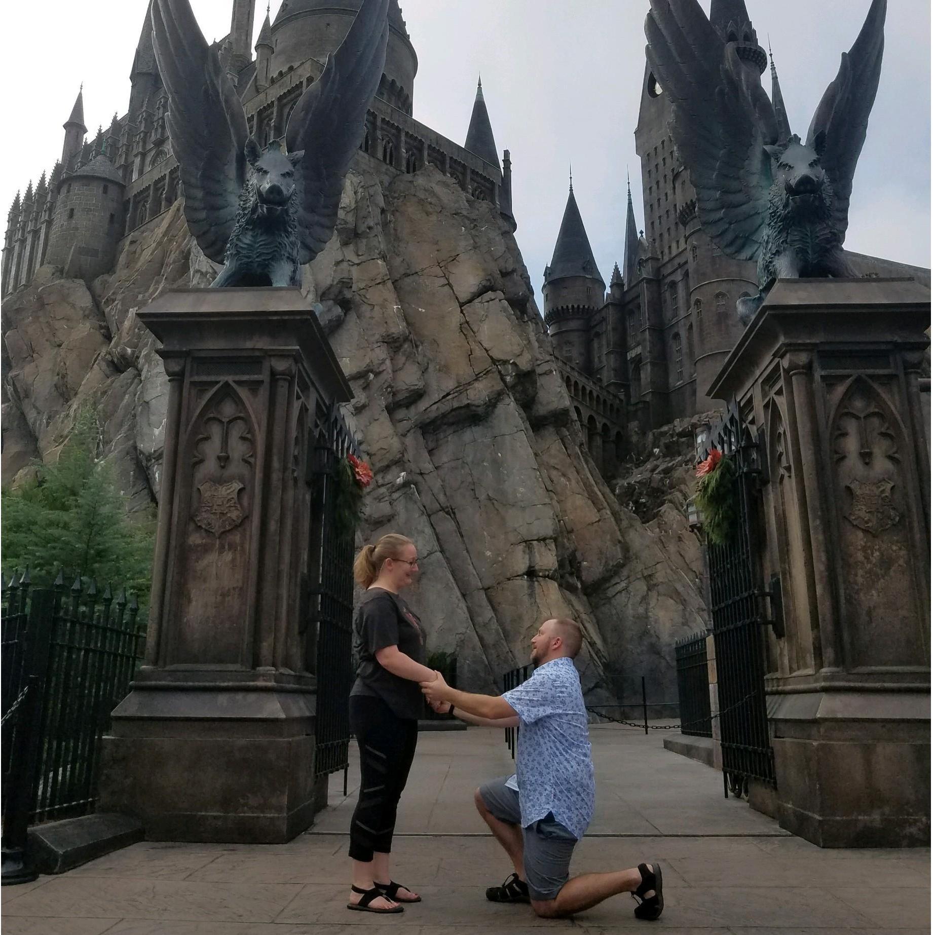 Keith pulled off the most magical surprise at Hogwarts Castle on 11/20/2018...and Brittany said "yes"!