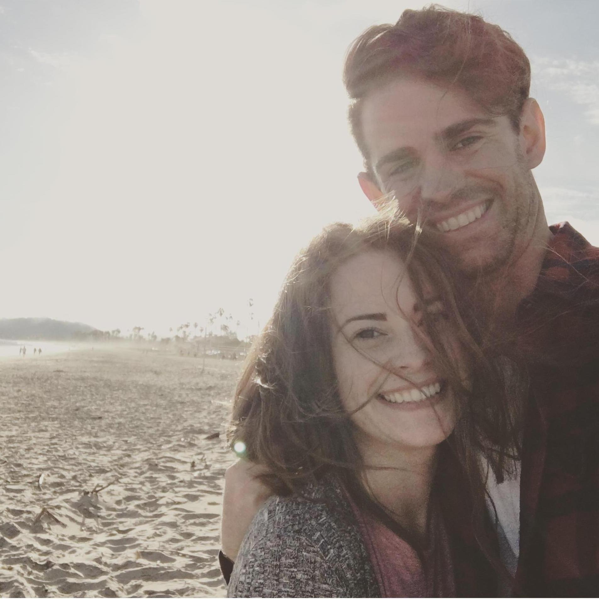 The first picture we took together, on one of our first dates.