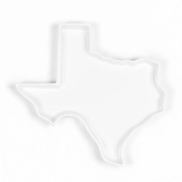 Lark Handmade Porcelain State Platter, Texas
