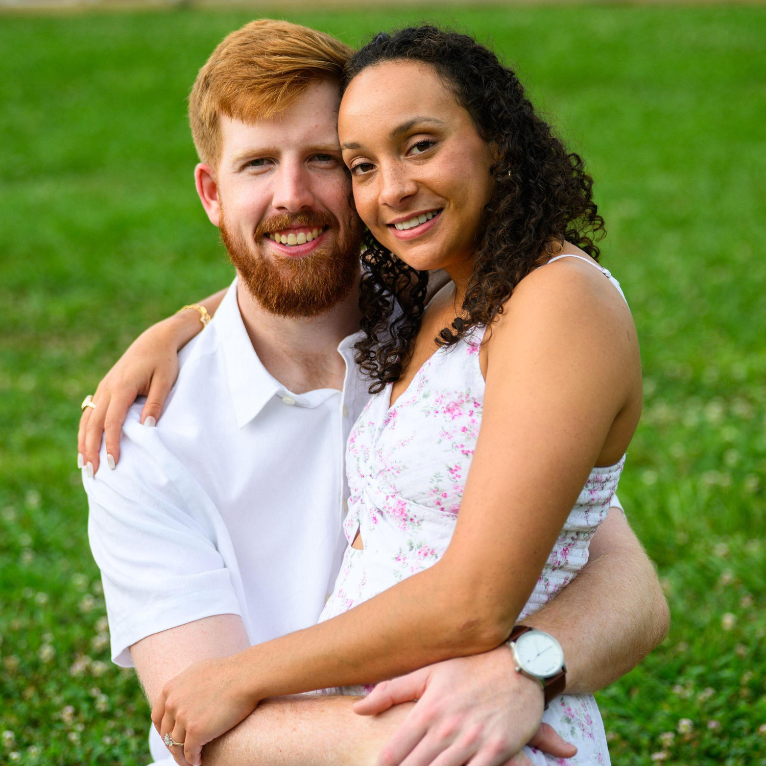 Josh and Paige will have attended 10 weddings together before finally having their own!