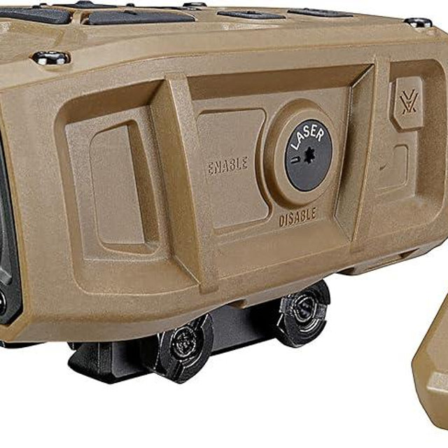 Vortex Impact 4000 Ballistic Rail-Mounted Laser Rangefinder, GeoBallistics Solver, Environmental Sensors, Bluetooth Remote (LRF-IMP4000)
