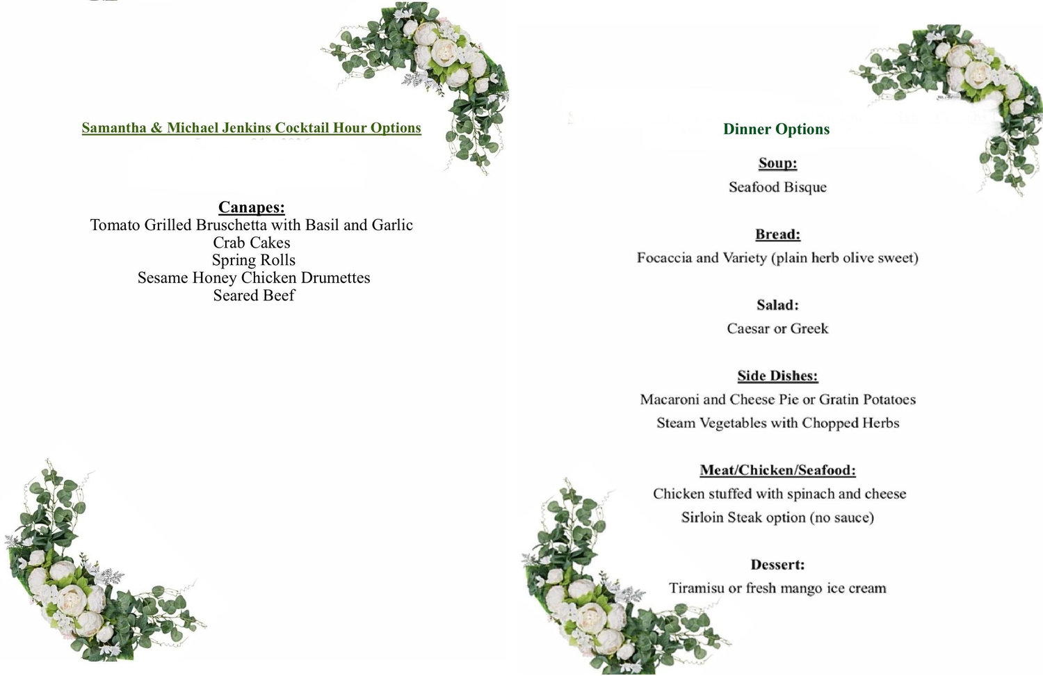 The Wedding Website of samantha wood and Michael Jenkins