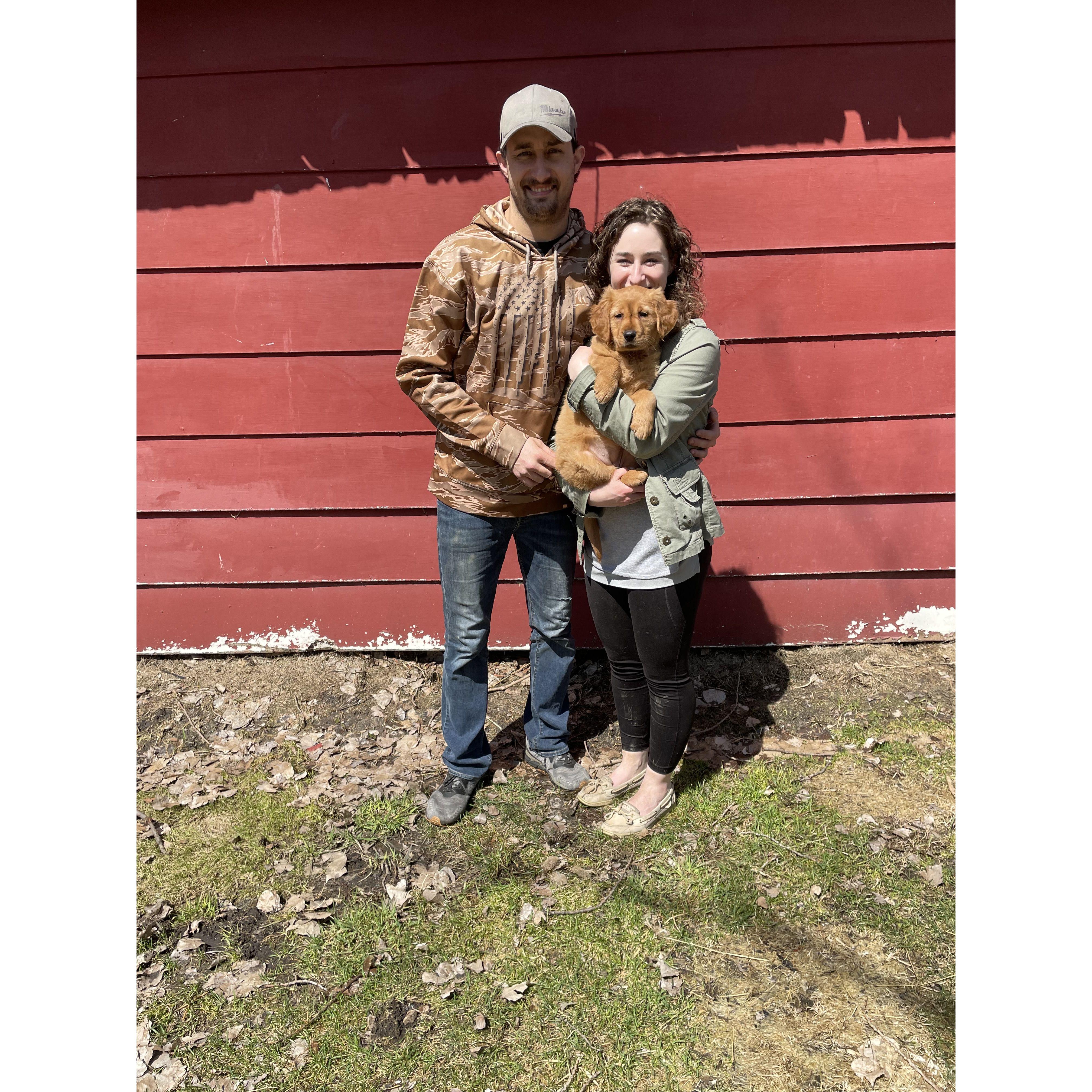 Welcoming Trudy to the family (April 2022)