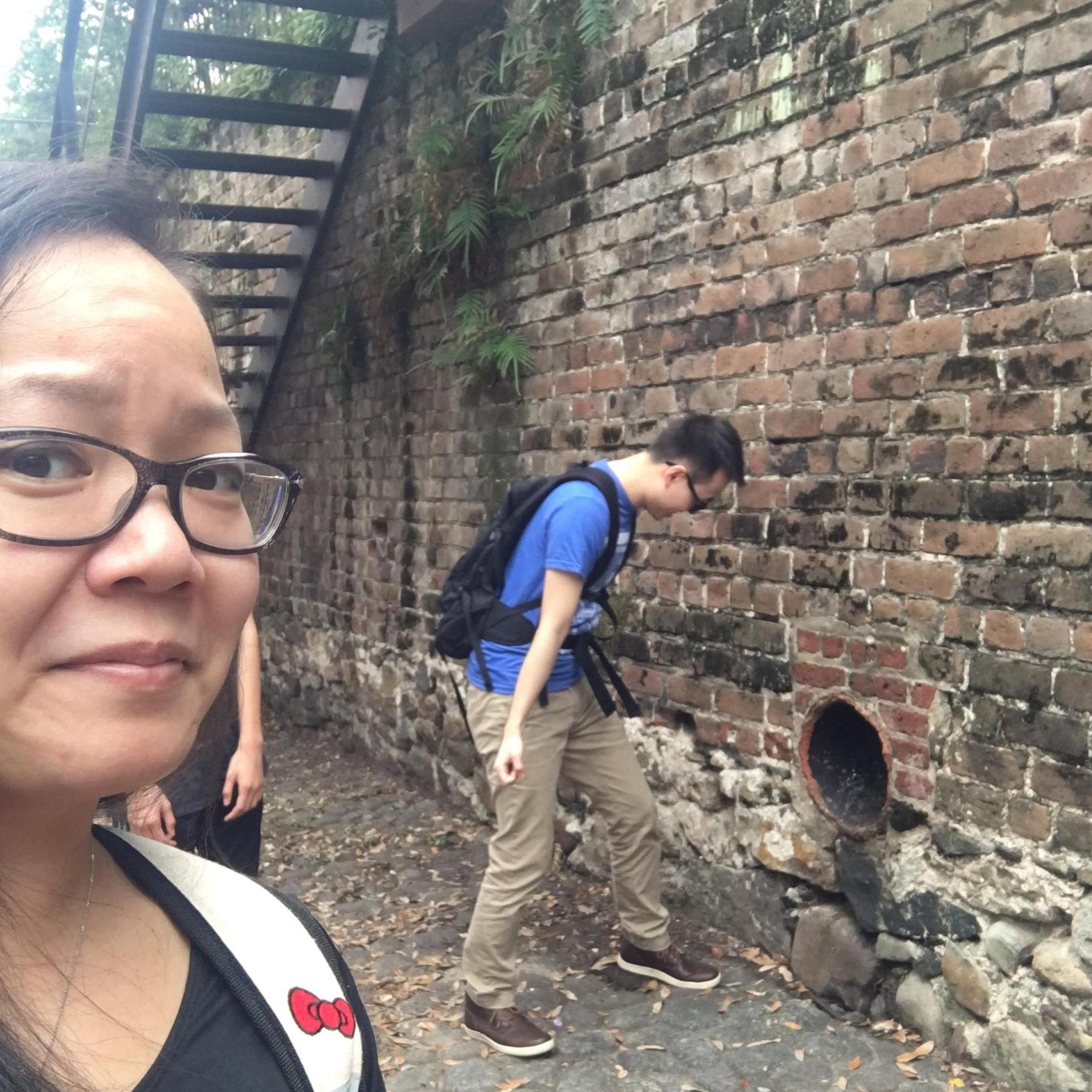 Being silly in Savannah, Georgia (2016)