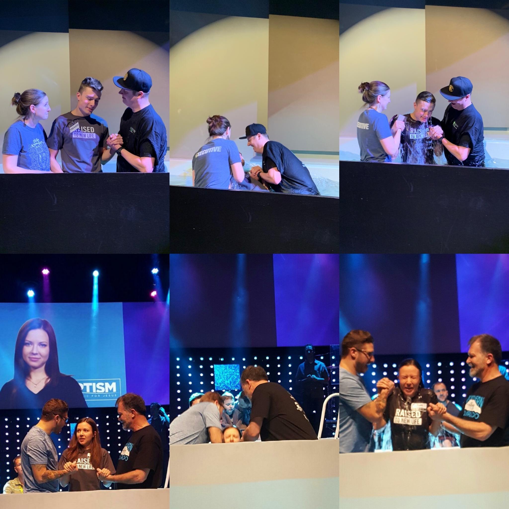 Our baptisms at Foundations