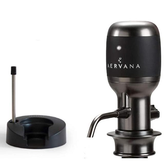 Aervana Select: Variable Electric Wine Aerator and Pourer / Dispenser - Air Decanter - Personal Wine Tap for Red and White Wine 750ml and 1.5l with Stand (New)