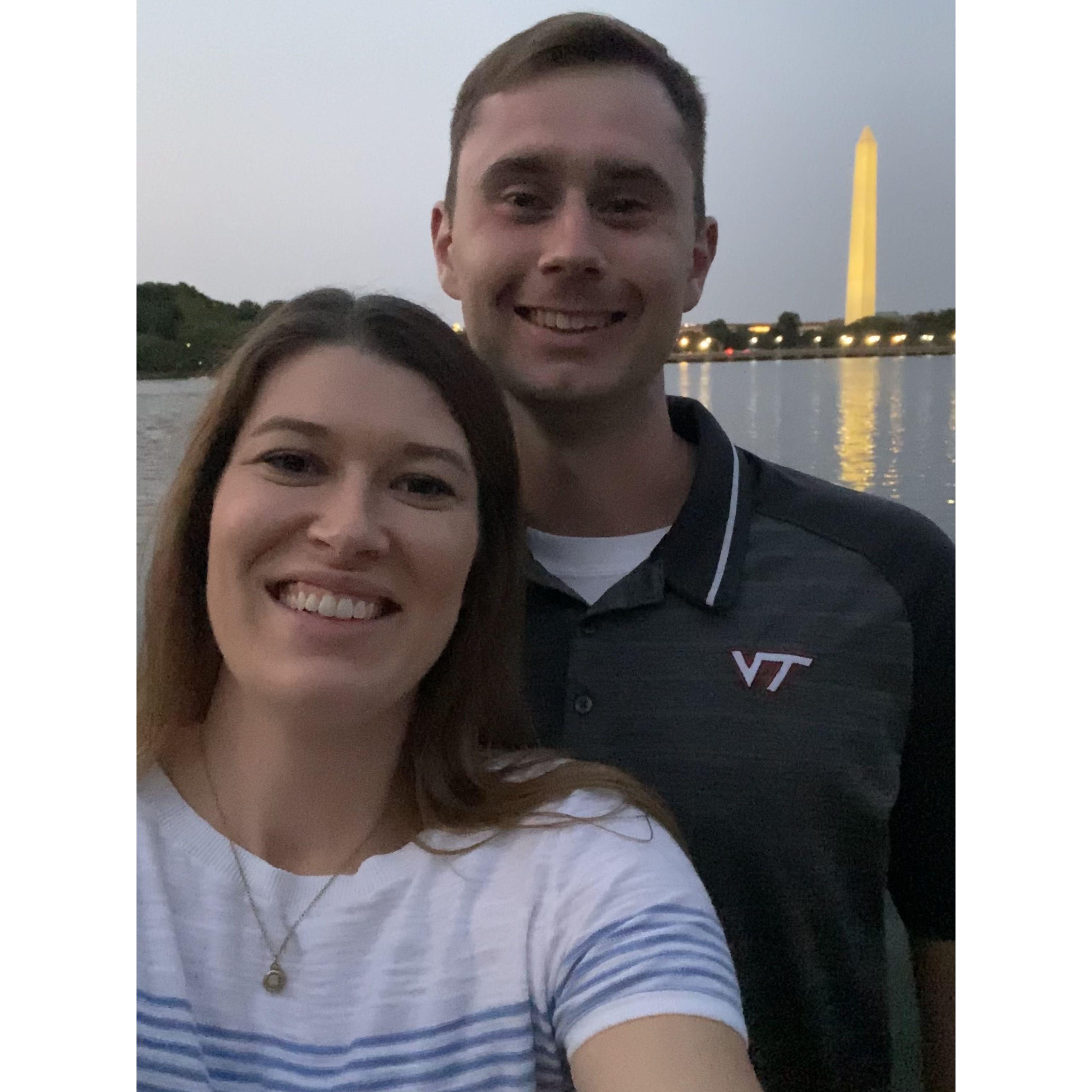 Our first photo together!