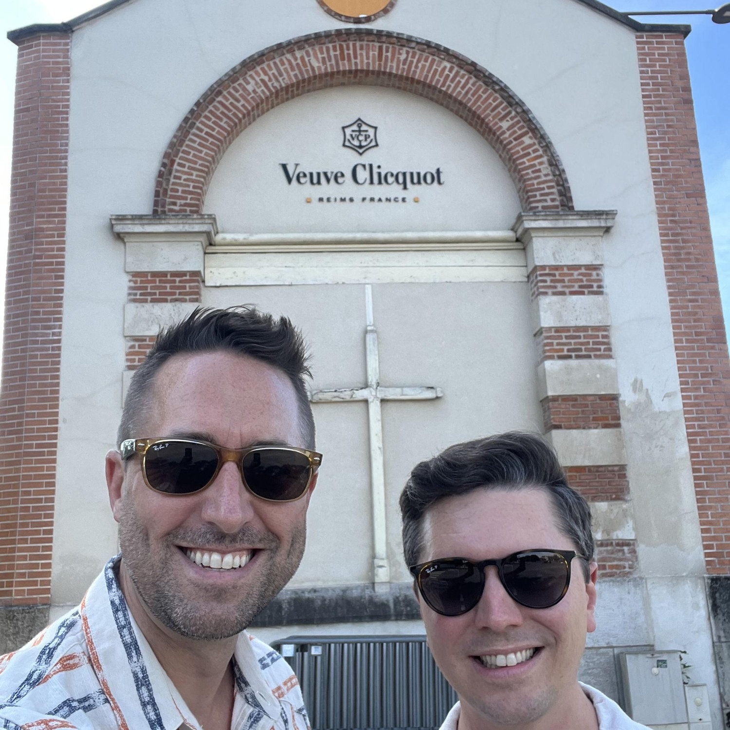 Hours before Chase said "I Do" in Reims, France