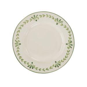 Elouise Dinner Plate, Green Individual