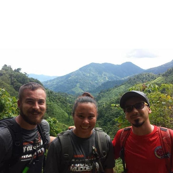 Coming down the Sierra Nevada with our great translator.