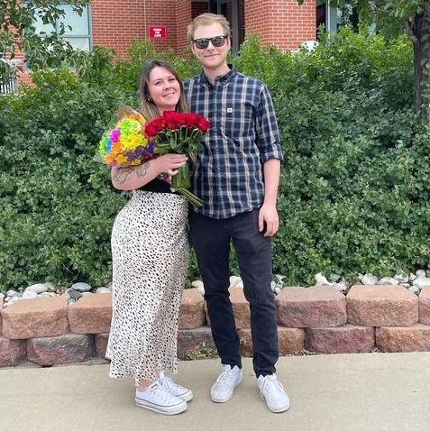 Celebrating every milestone together. Here is Sara's graduation!