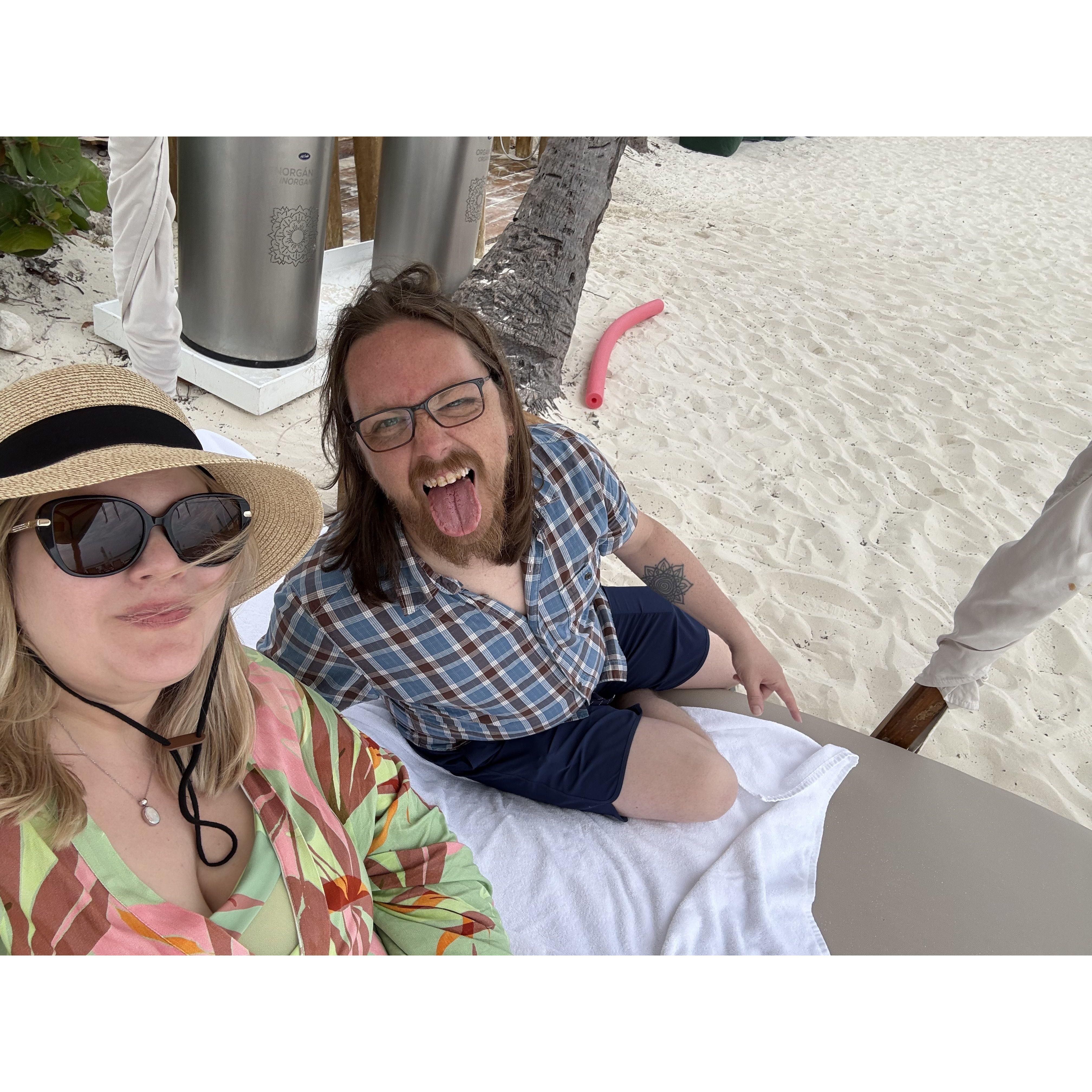 Nerding out in Riviera Maya, Mexico