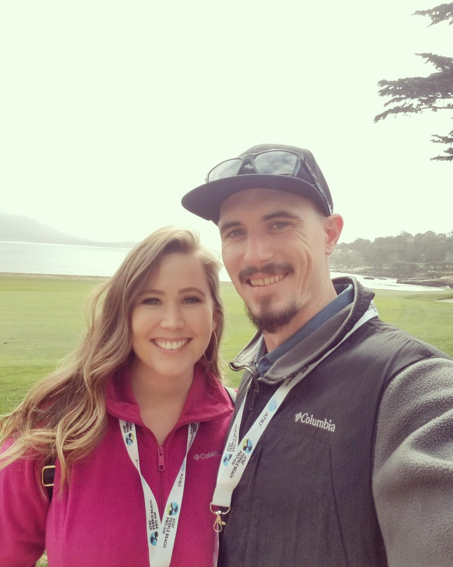 Valentines weekend at Pebble Beach Pro Am