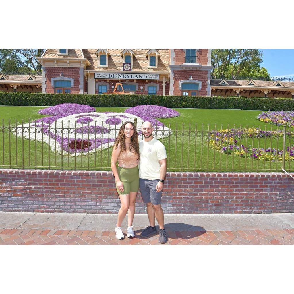 First time at Disneyland