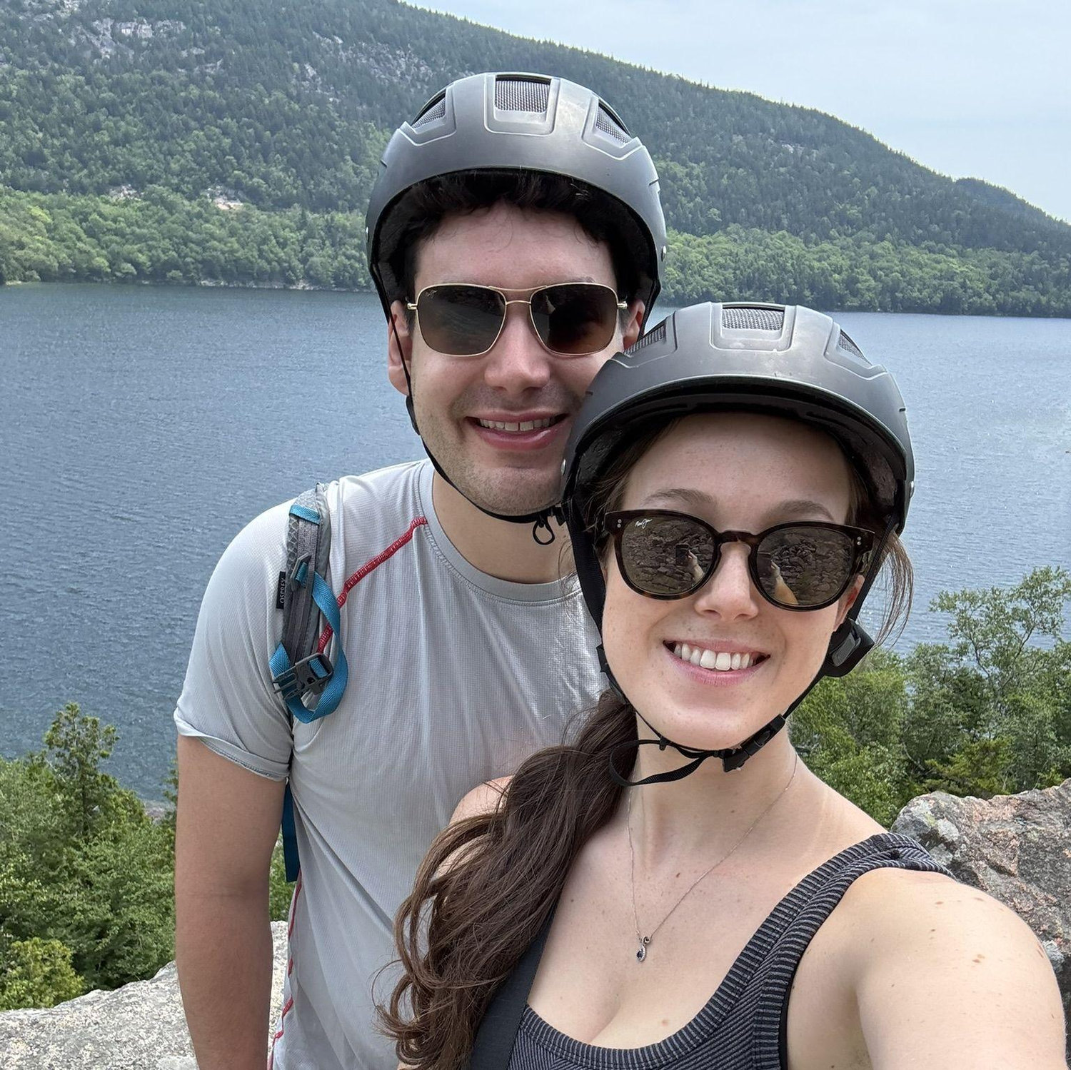 Biking the carriage roads in Acadia National Park, July 6th 2025.