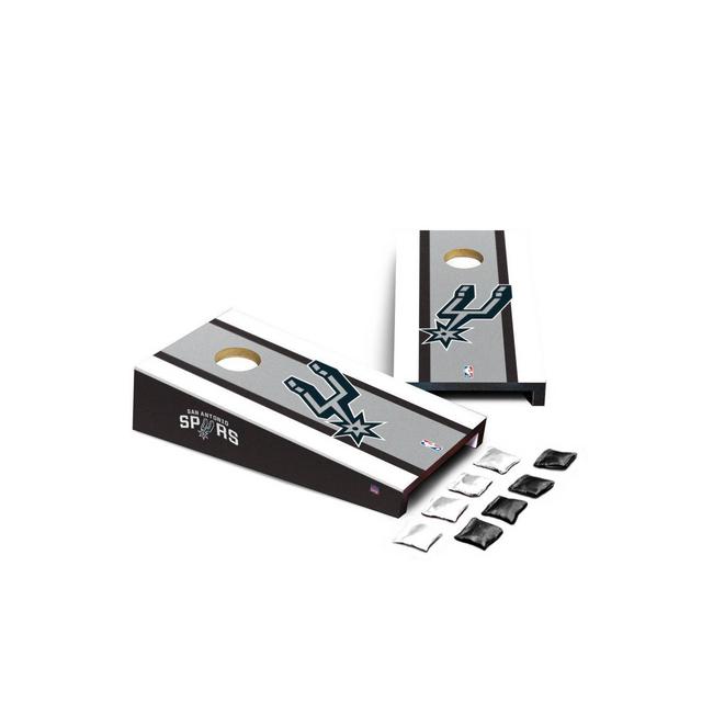 NBA San Antonio Spurs Desktop Cornhole Board Set