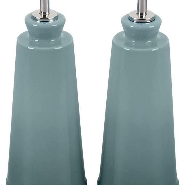 Le Creuset Stoneware Oil and Vinegar Set, Sea Salt