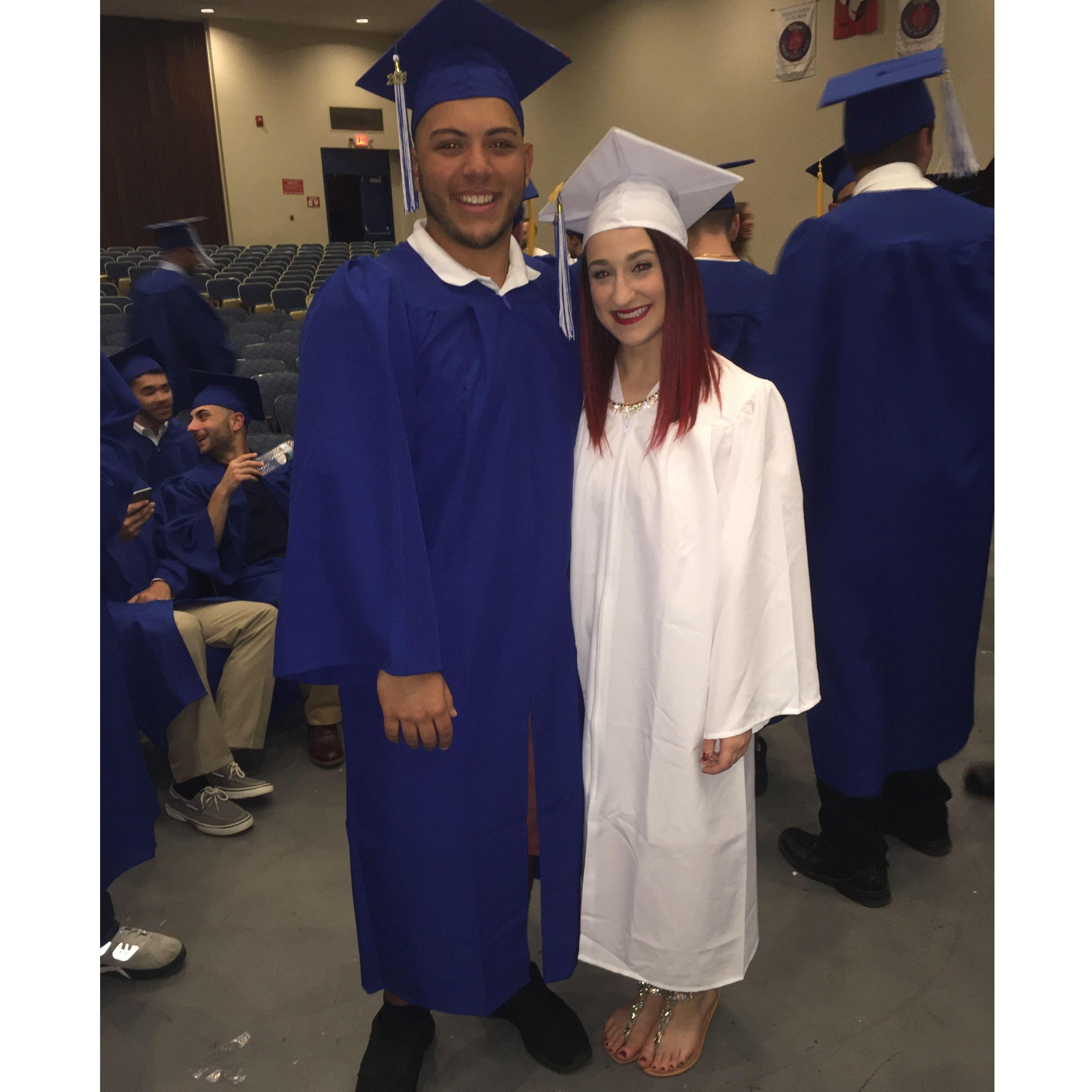 High school graduation 2016.