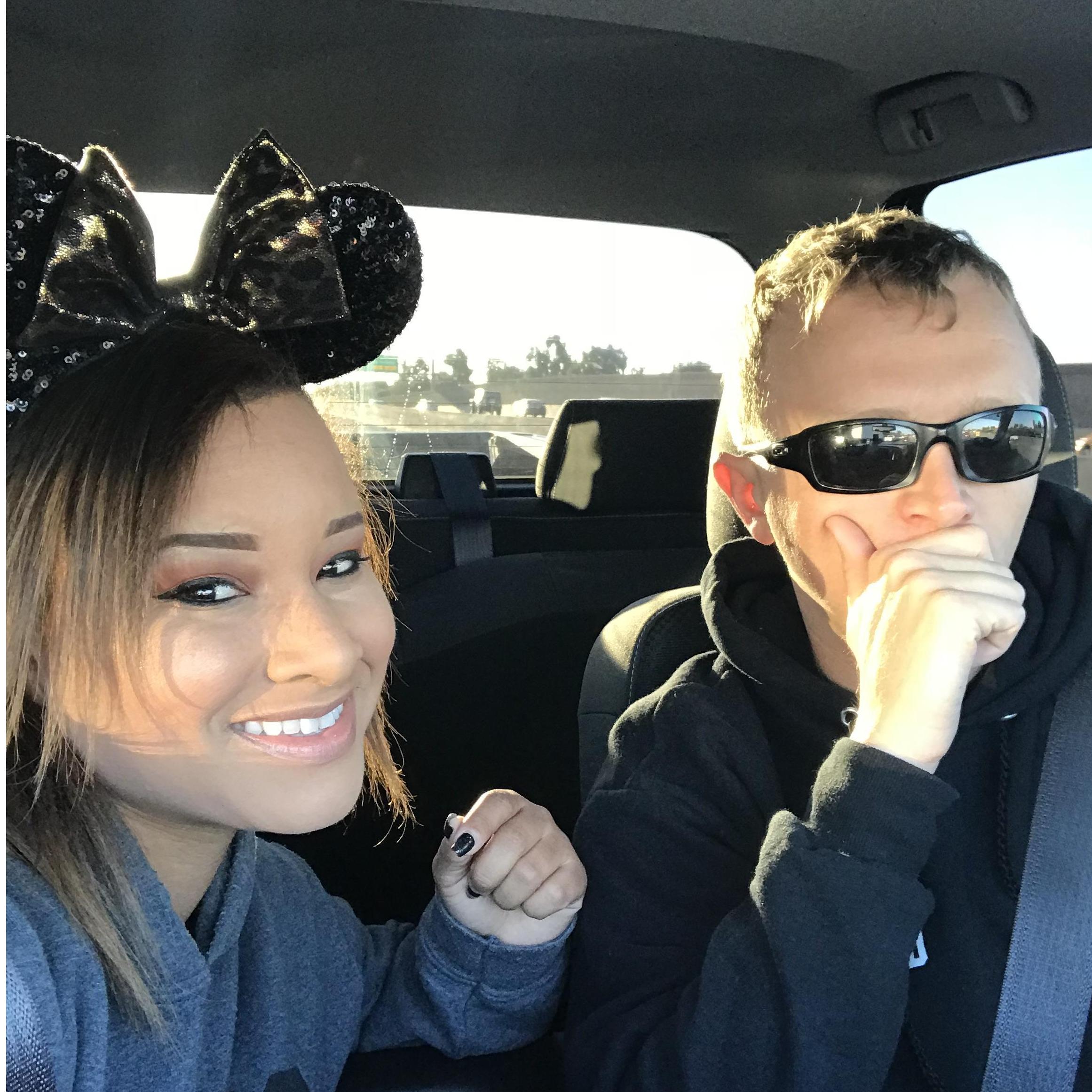 Our first trip to Disneyland!