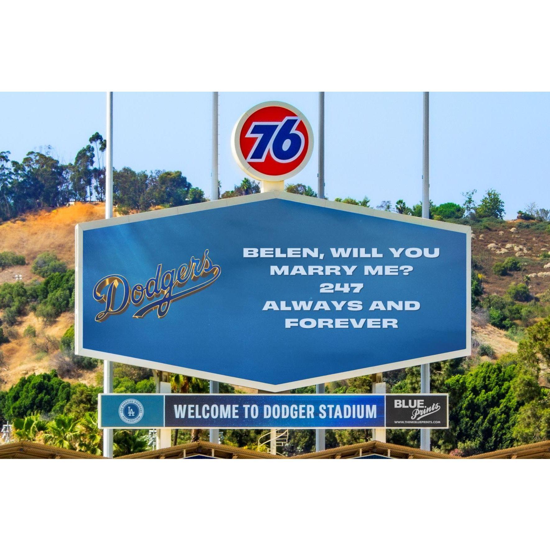 This was the message that was displayed at the game.