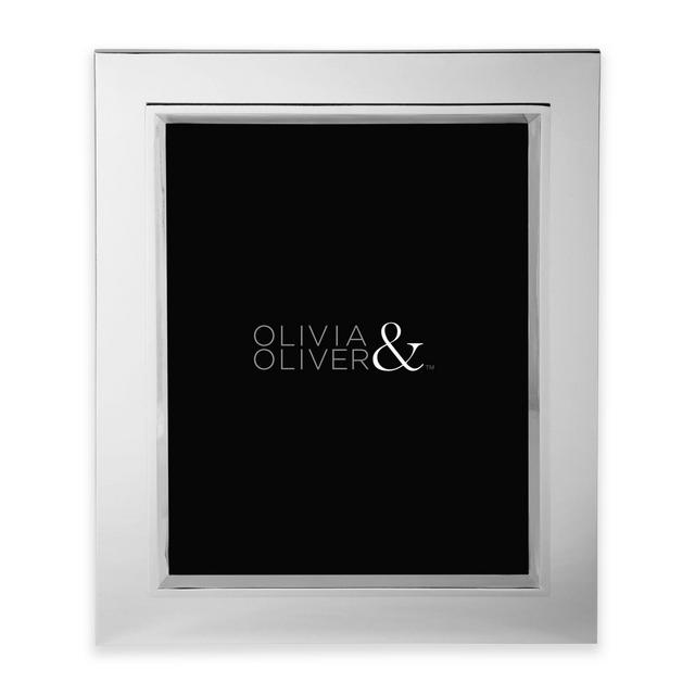 Olivia & Oliver® Madison 8-Inch x 10-Inch Silver Plated Picture Frame