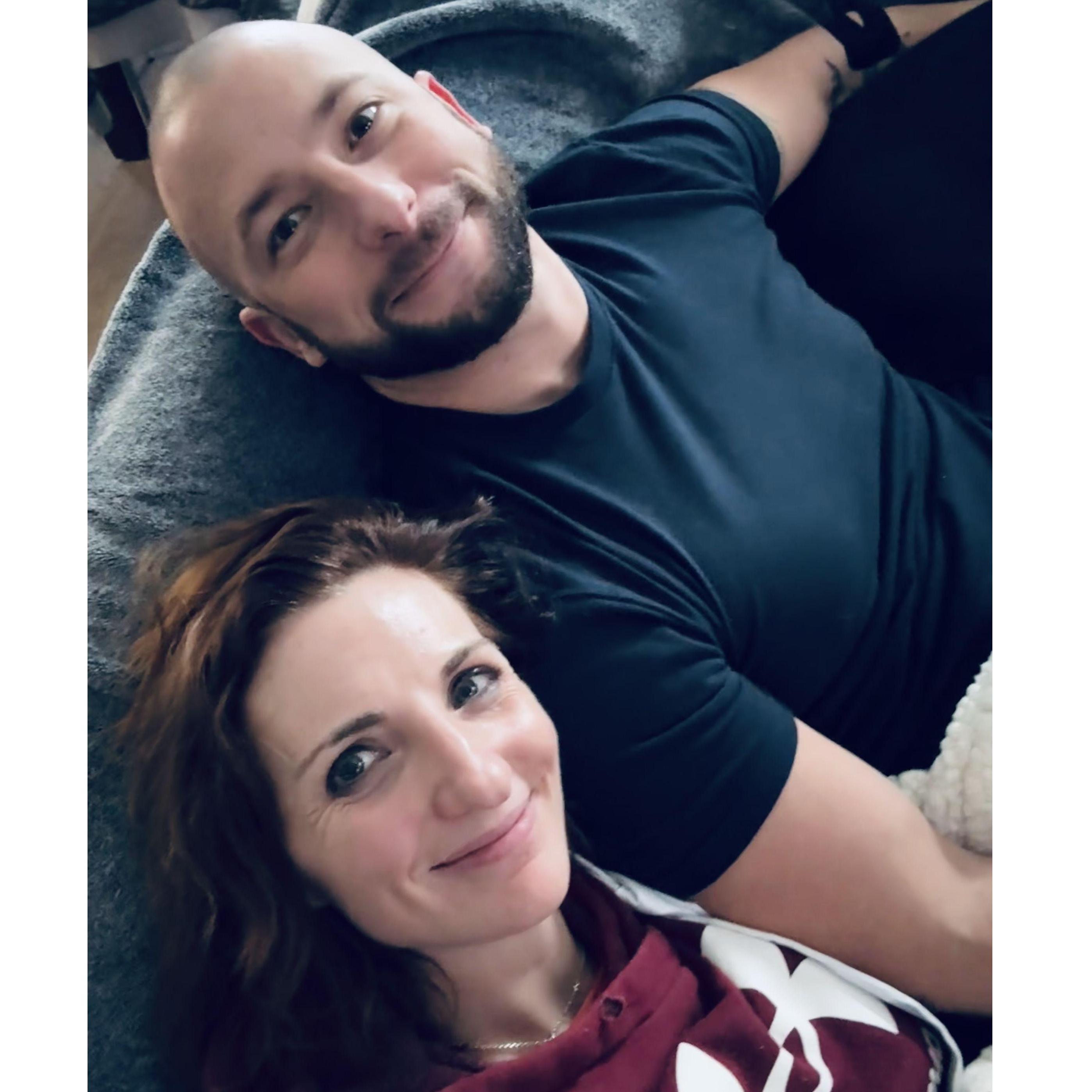 Roy visiting Ändrea in Keego. . Roy says, maybe I should move to Keego this Spring...January 2024