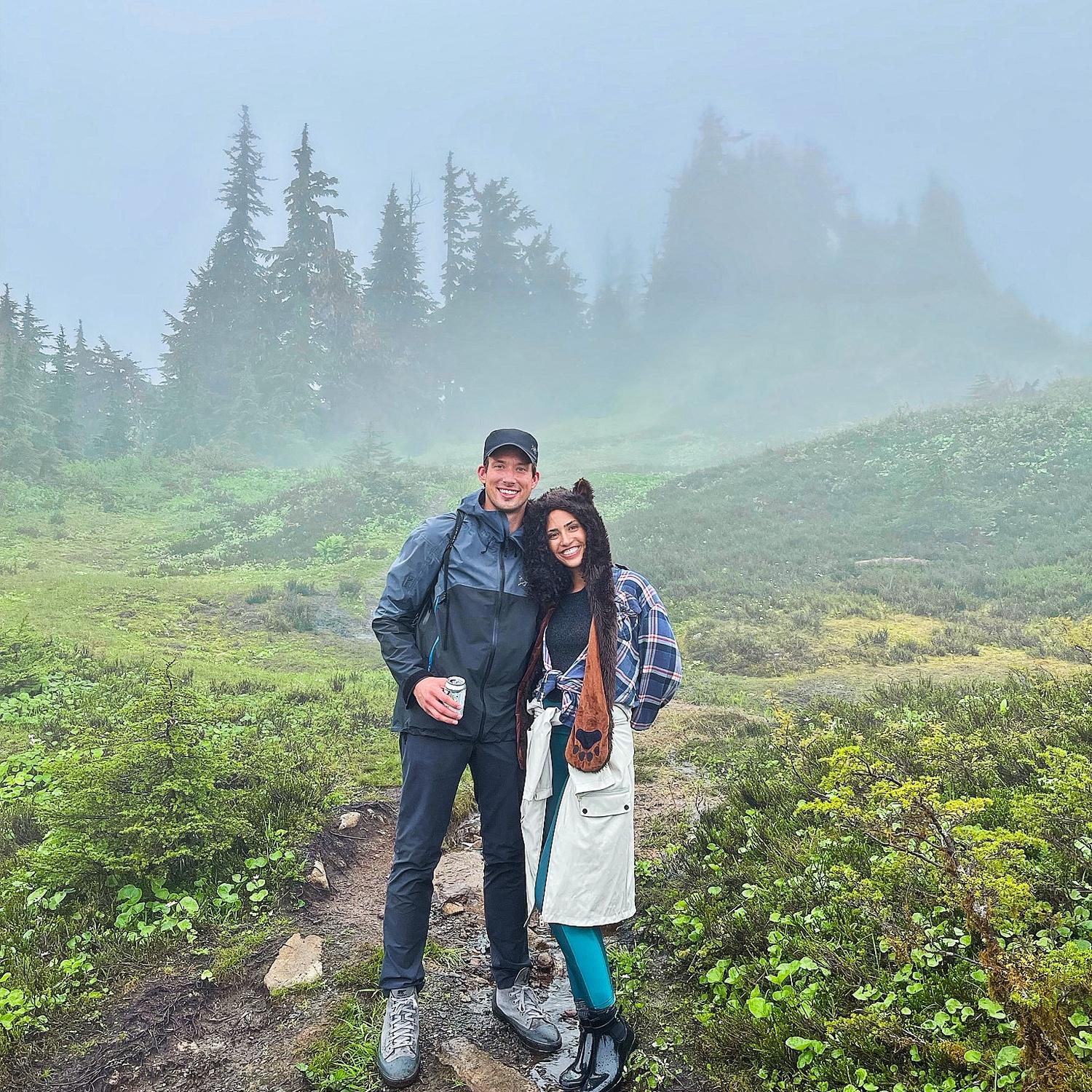 Amazing hike in Alaska! Not pictured, bald eagles, salmon runs, bears stealing fish and a guest appearance of whales on the beach!