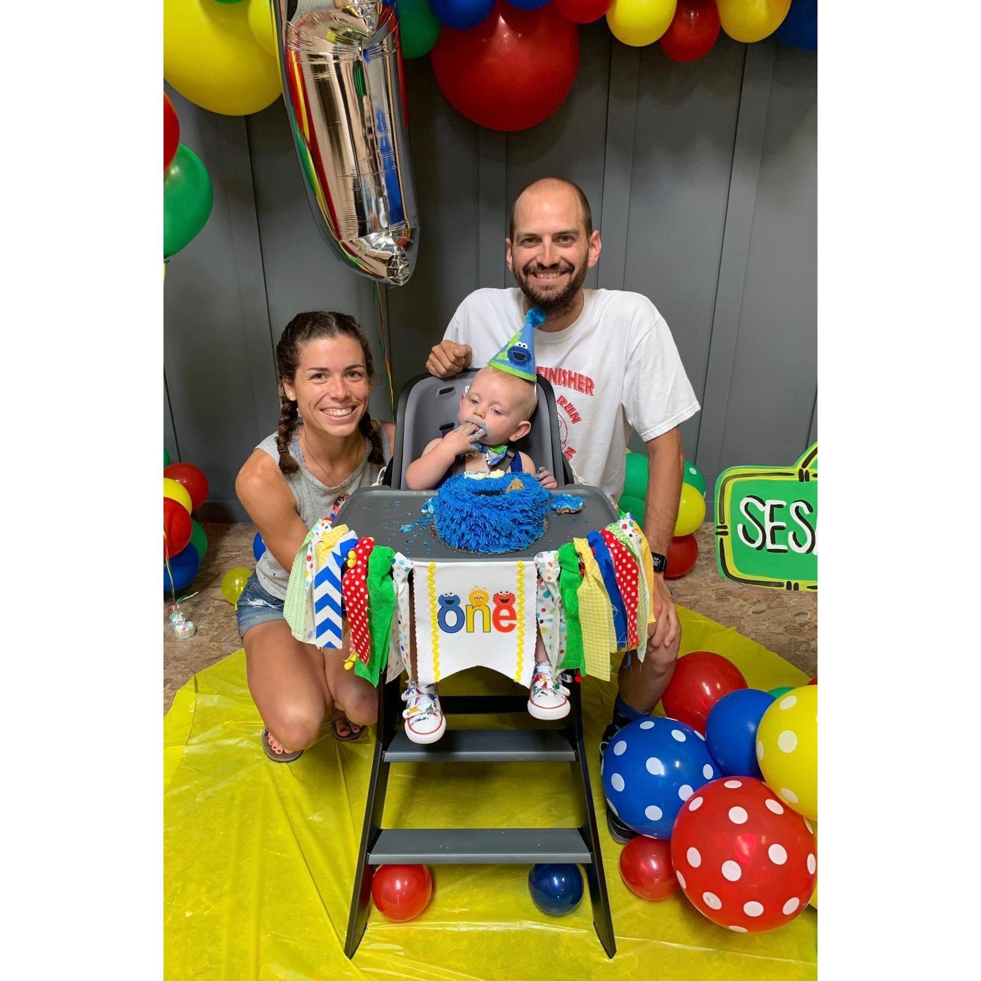 John and Tabitha loved getting to celebrate Baby Bo’s first birthday party!!