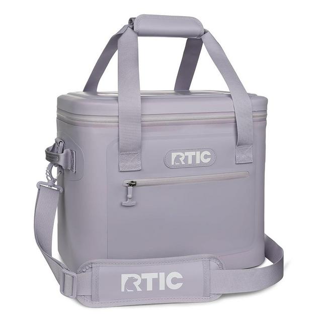 RTIC Ultra-Tough Soft Cooler 30 Can, Insulated Bag Portable Ice Chest Box for Lunch, Beach, Drink, Beverage, Travel, Camping, Picnic, Car, Trips, Floating Cooler Leak-Proof with Zipper