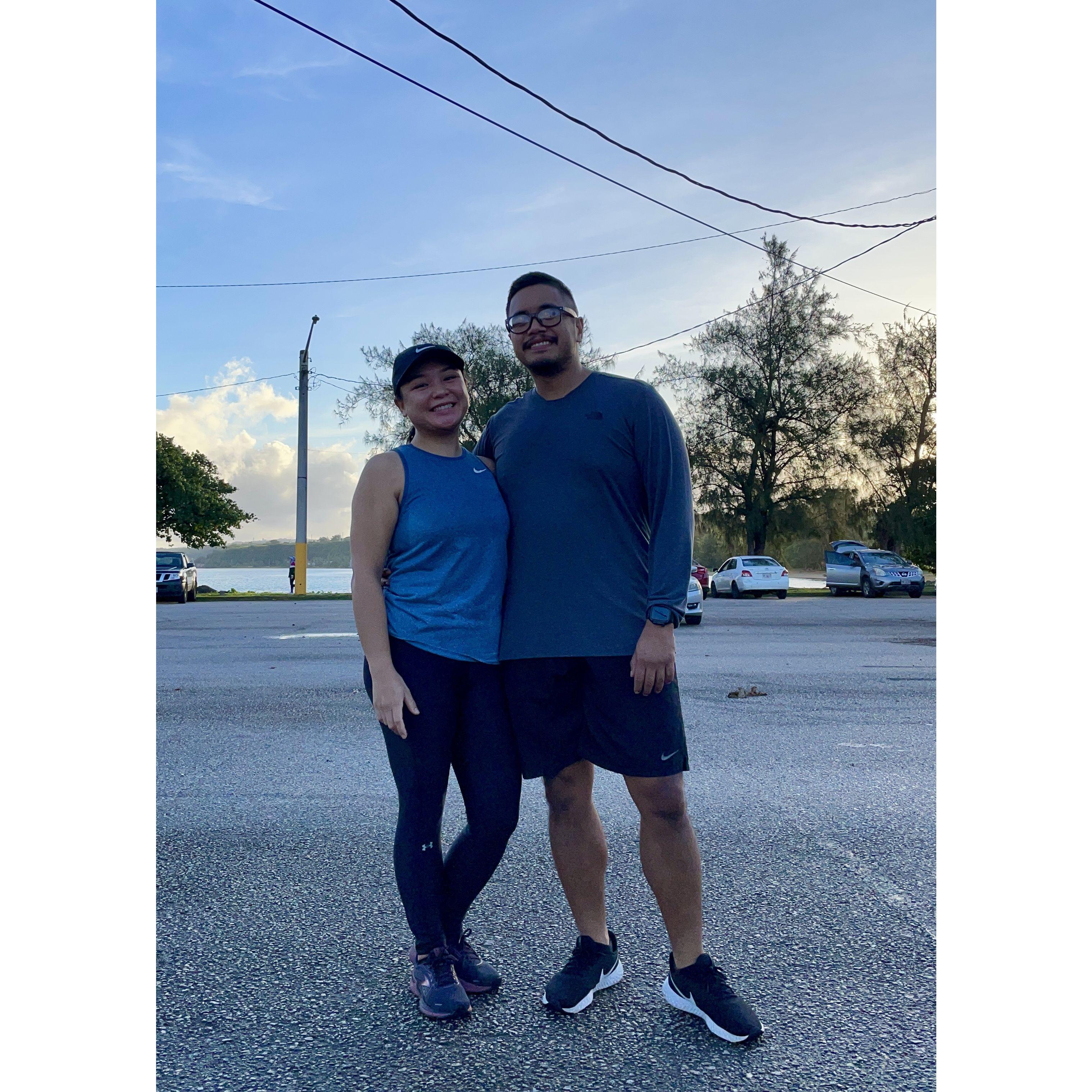 Our first 5k together