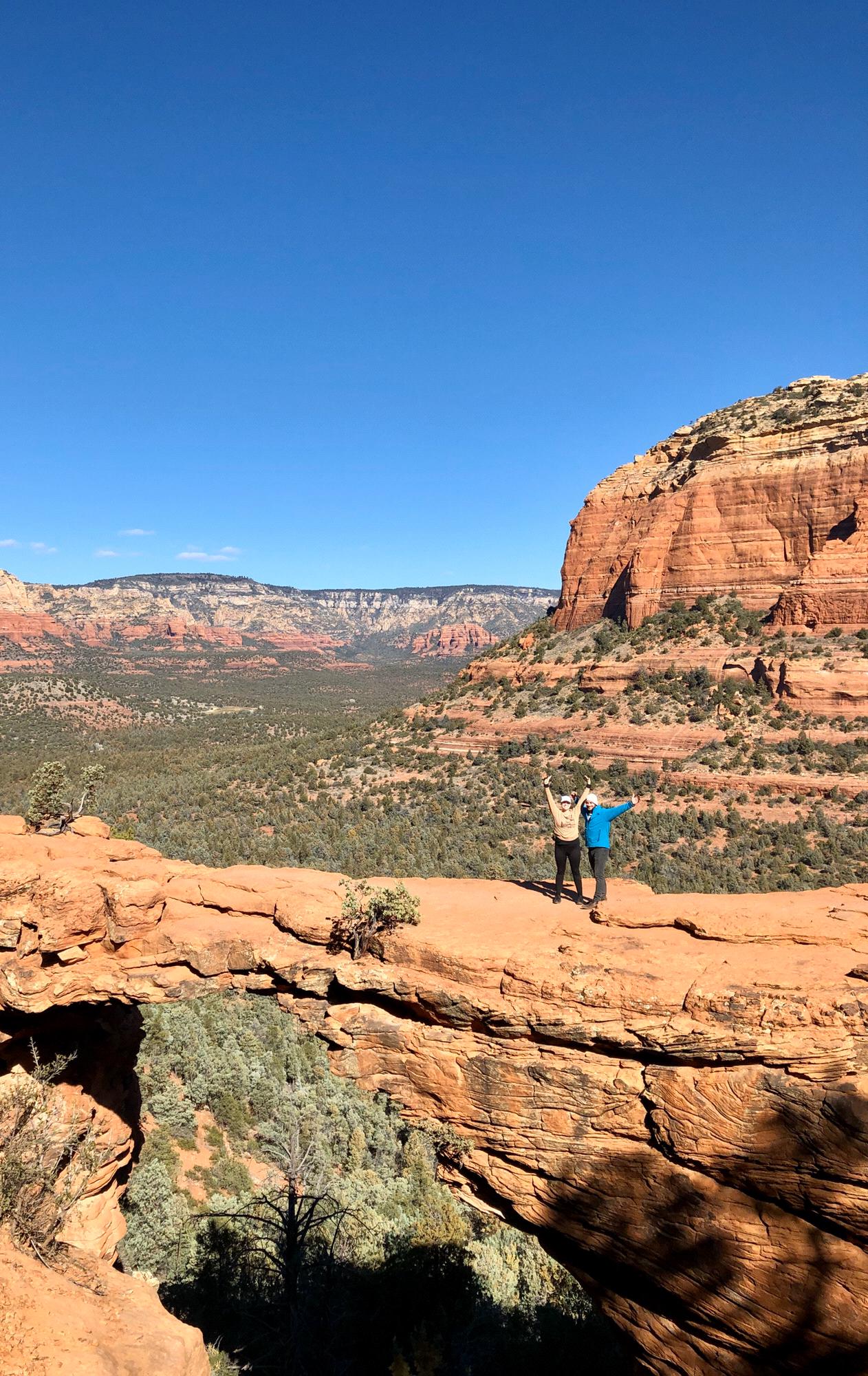 Don't look down. Sedona. 2020.