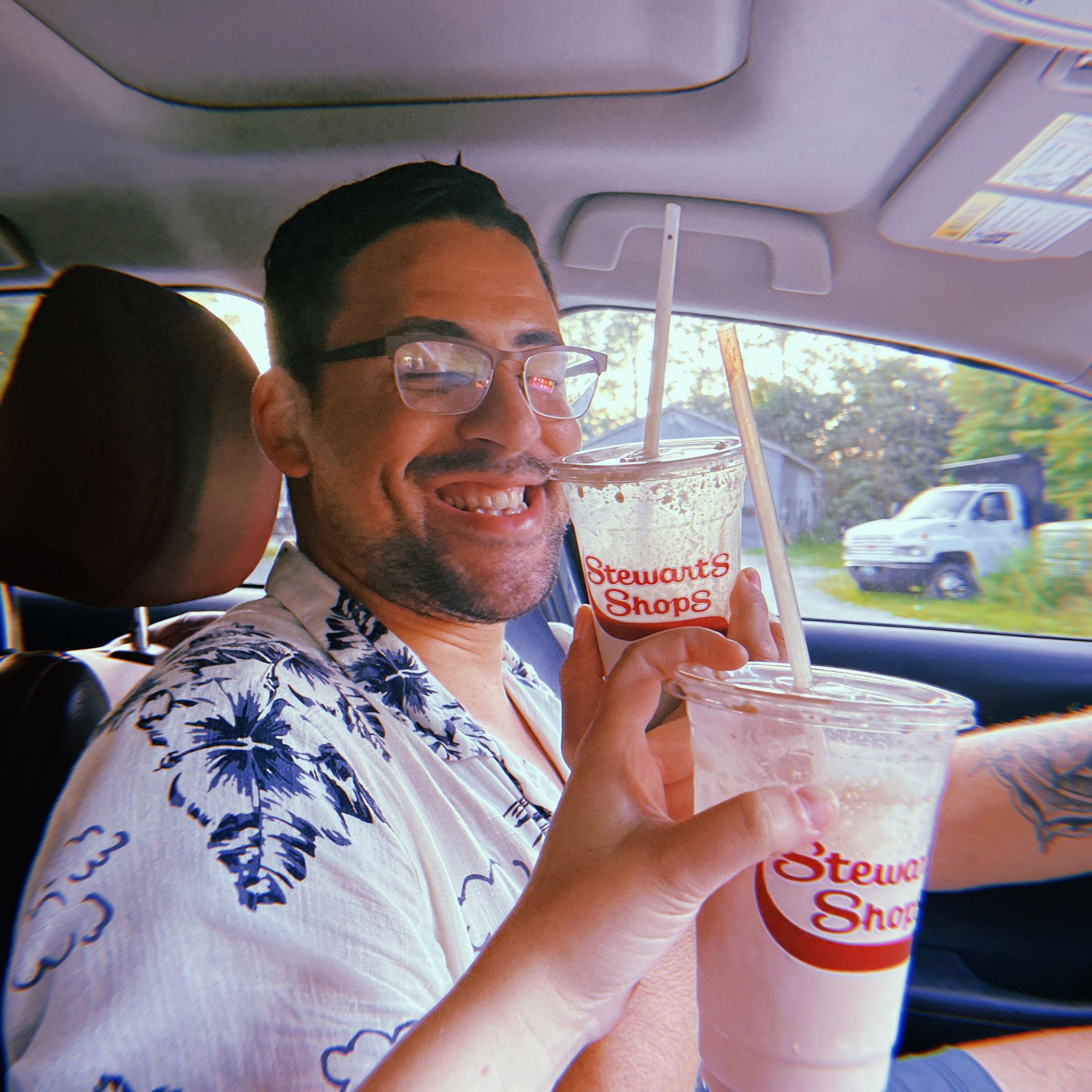 Monumental moment - Micah is introduced to Stewarts!