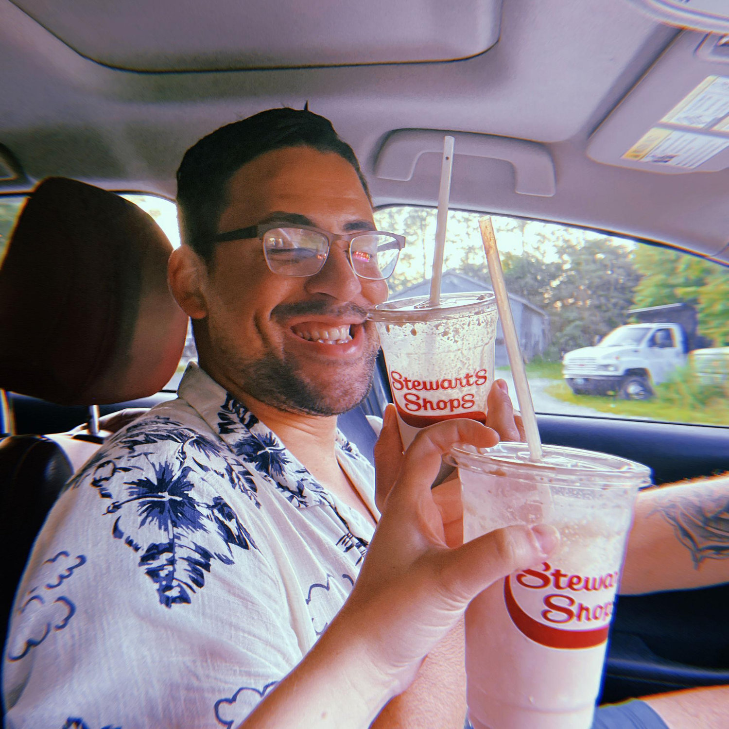 Monumental moment - Micah is introduced to Stewarts!