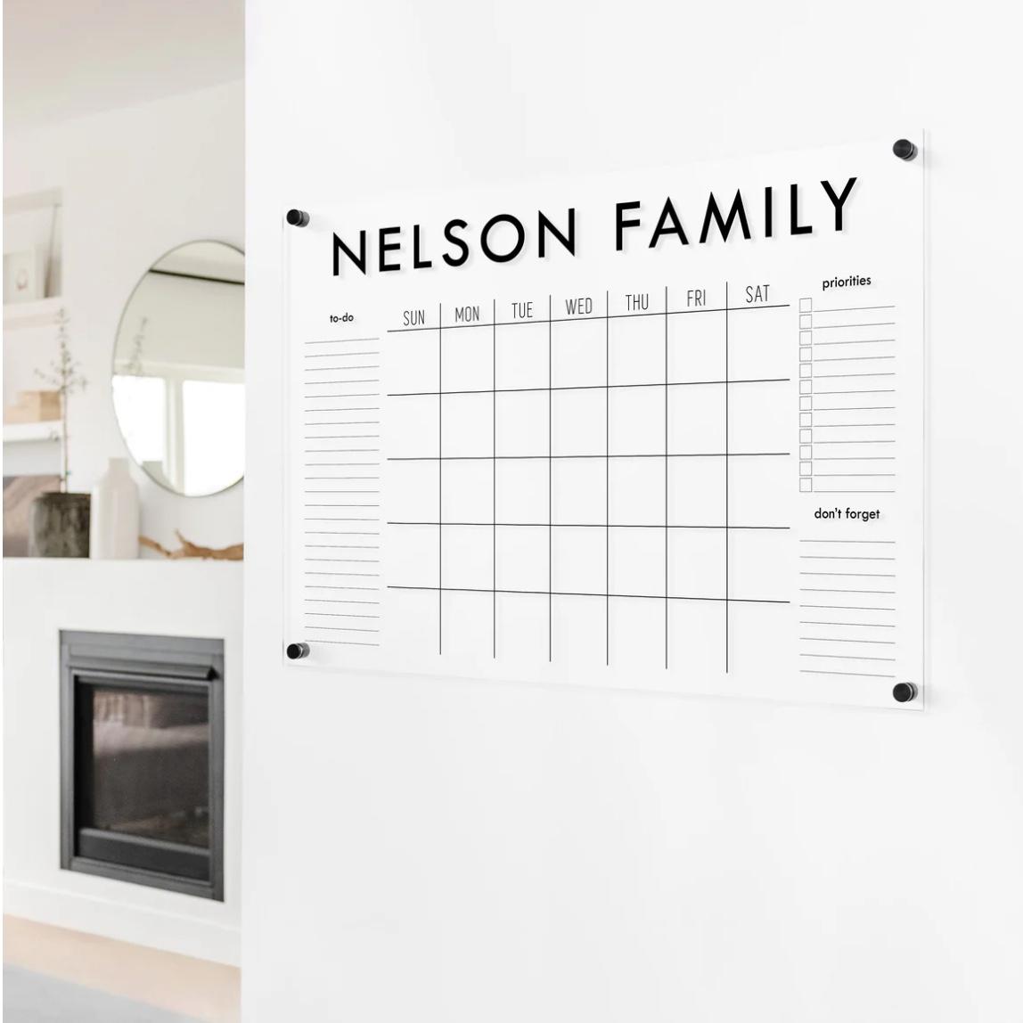 Custom Calendar - “THE URQUILLA’S”
