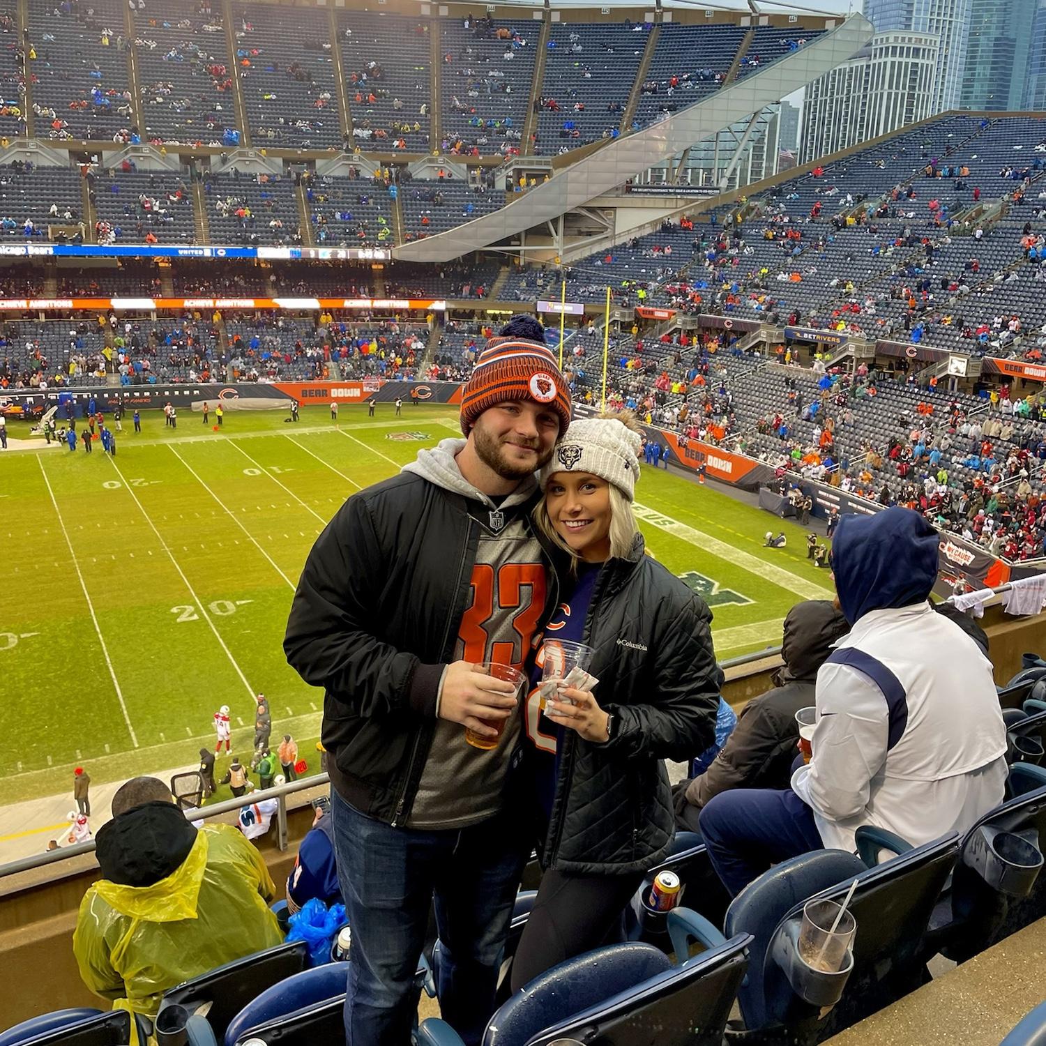 First Bears game together!