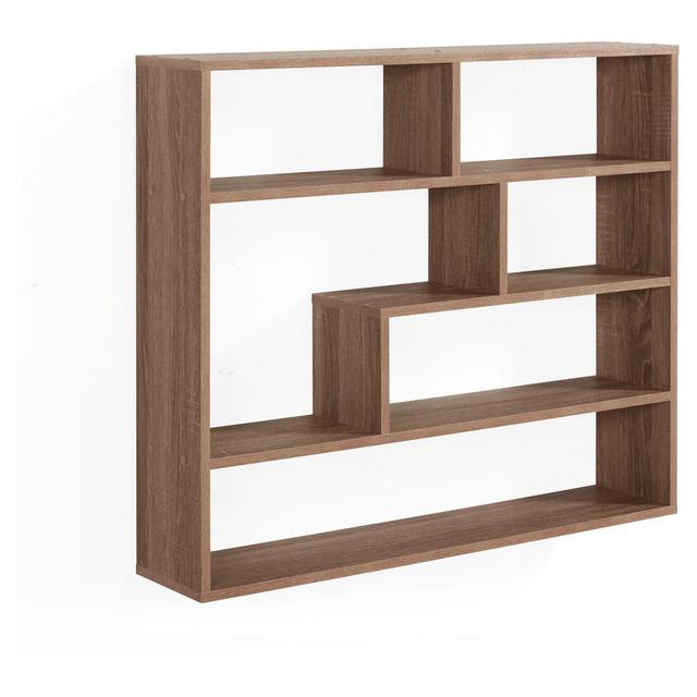 37" x 31.5" Rectangular Shelf Unit Brown - Danya B.