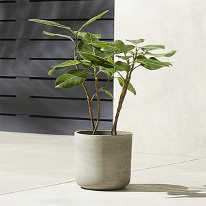 Seminyak Small Taupe Planter