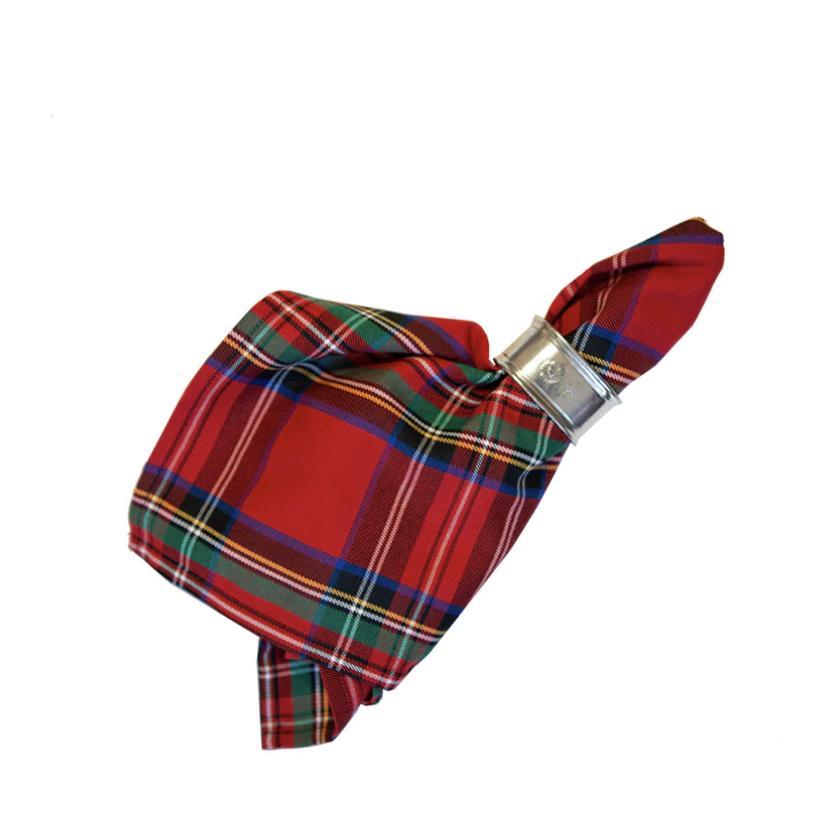 Royal Stewart Tartan Linen - Napkins Set of Four 20" Square