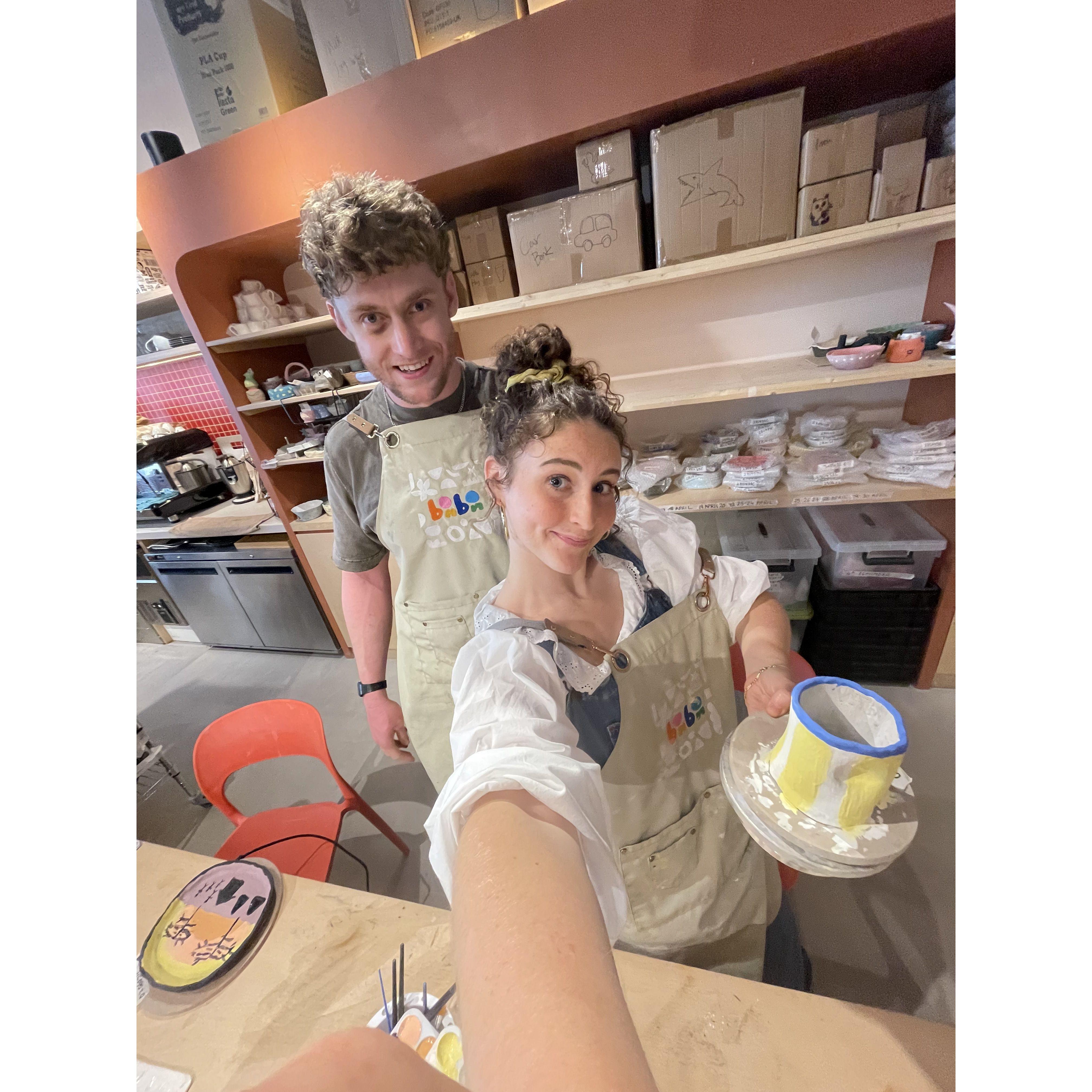 We're ceramicists