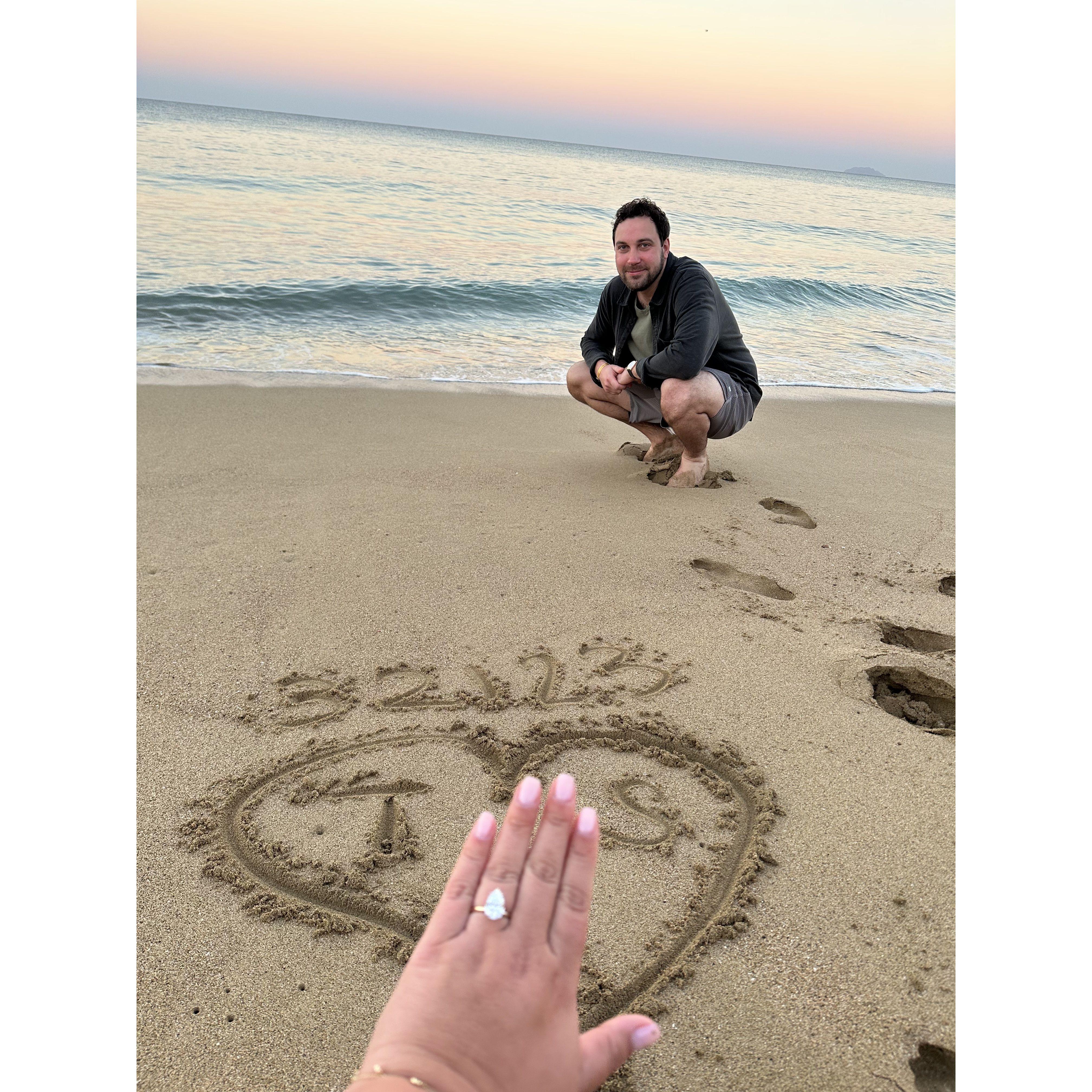 Engagement morning!