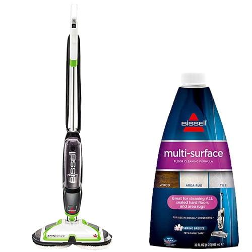 Spinwave® Hard Floor Spin Mop and Multi-Surface Formula Bundle