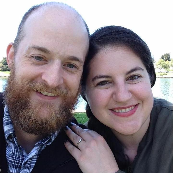 Getting engaged at the scene of our first date by Lake Merritt!