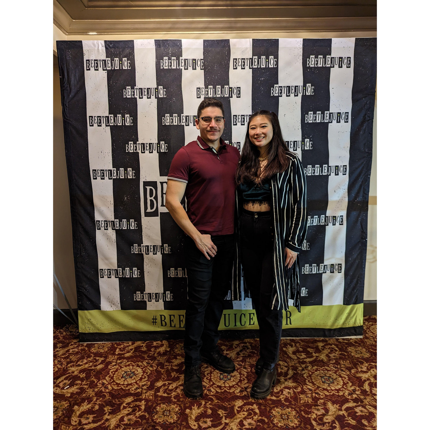 Beetlejuice, the Musical on New Year's Eve
