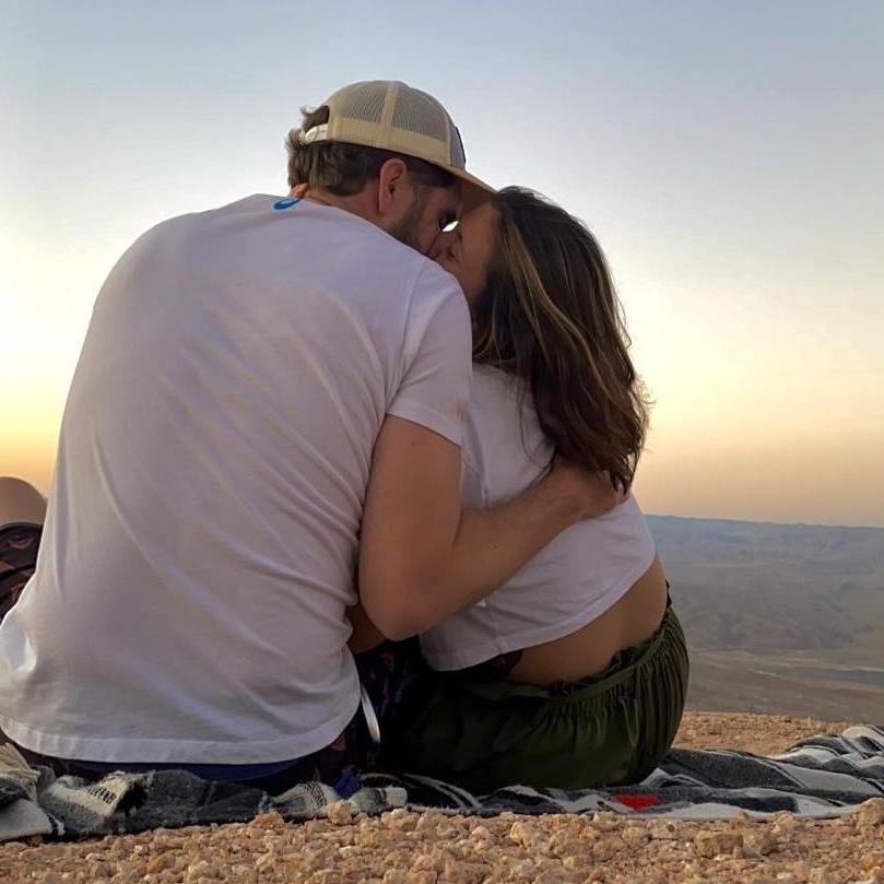 The day after we got engaged