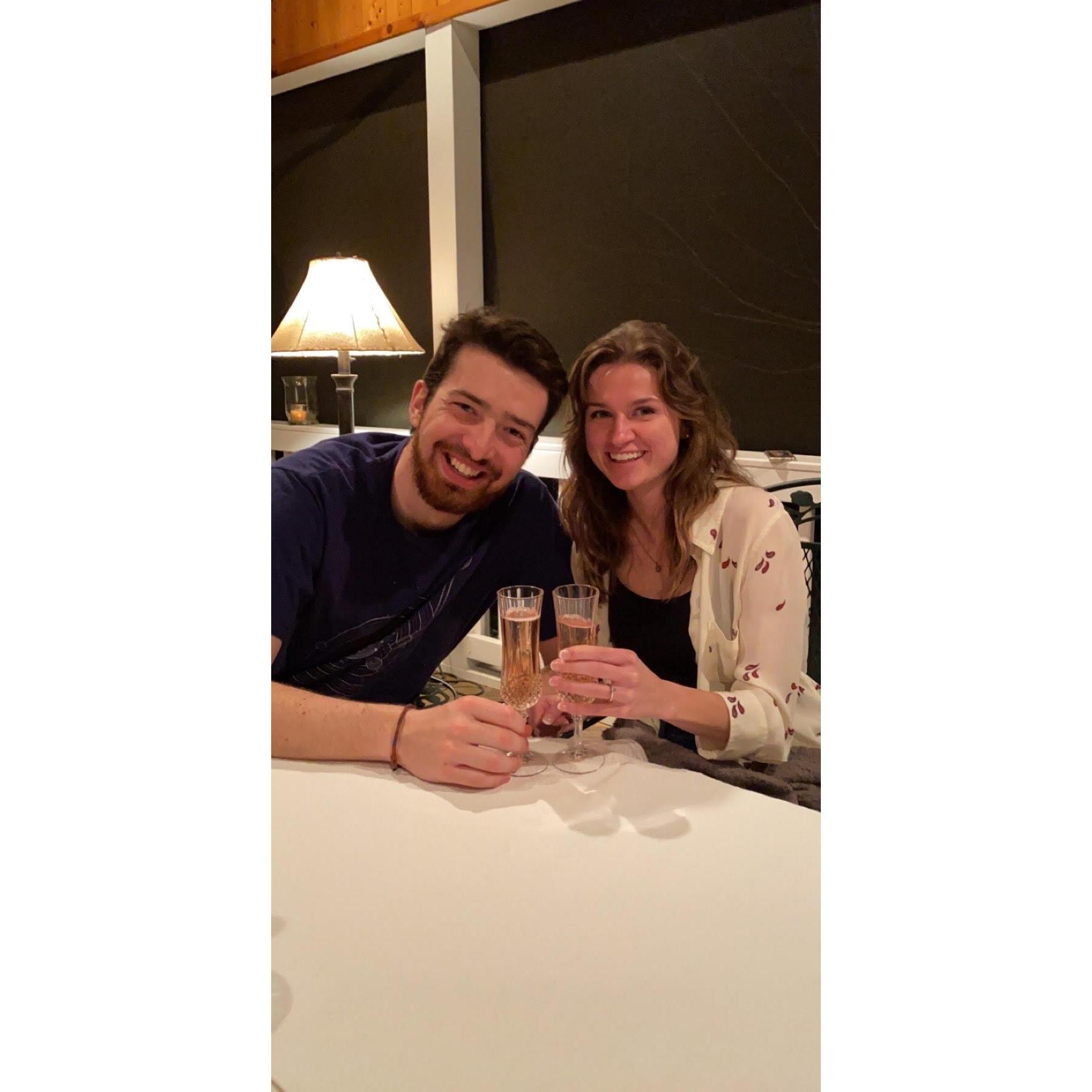 Engagement celebration with the Amars!