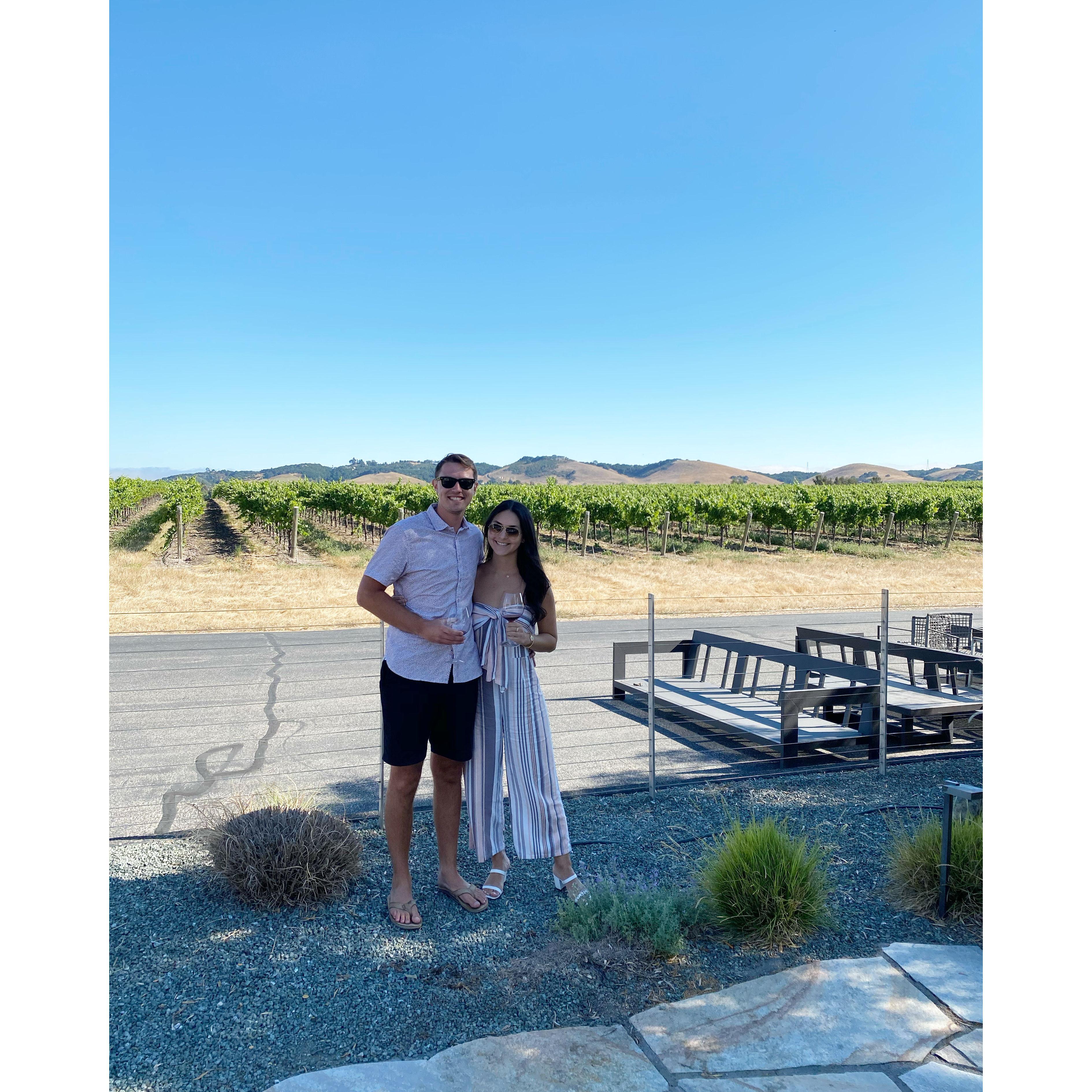 Our first trip together after Jason finished working as a front line worker during the pandemic. Social distancing with this one was not easy! Shortly after this, Jason started PA school.