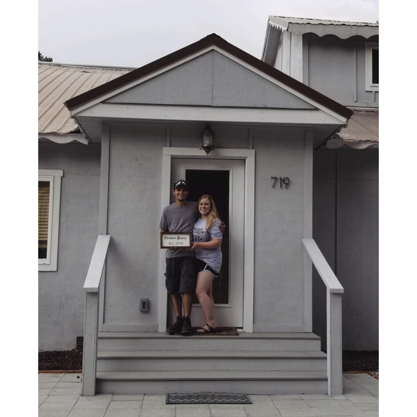 Our first home - 2018