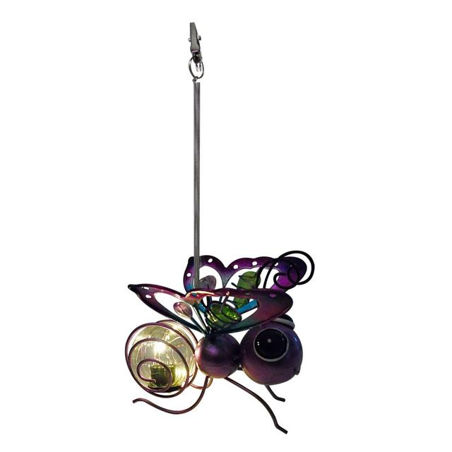 Destination Summer Solar Umbrella Critter Clip Decorations in Blue/Purple (Set of 20)